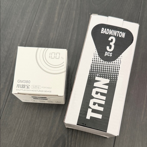 taan Other - NWT - TAAN Badminton Shuttlecock Moisturizing Device